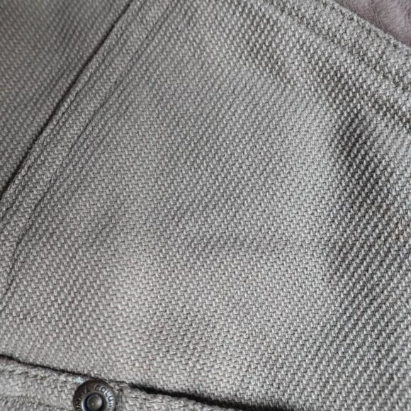 Vintage Columbia Jacket Large Beige Chore Barn Shooting Shoulders Game Pocket - Picture 2 of 16